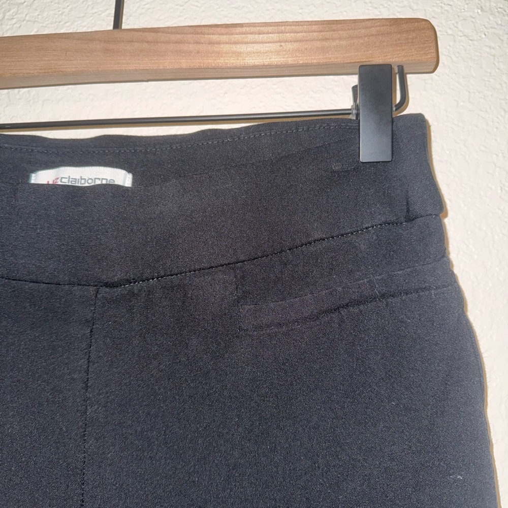 Liz Claiborne stretchy black slacks